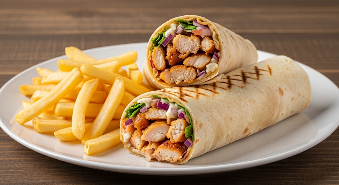 BBQ Chicken Shawarma