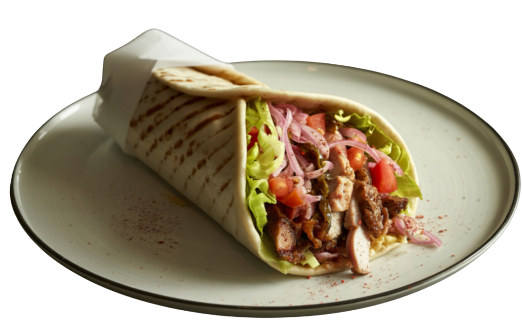 CHICKEN CAESAR SHAWARMA