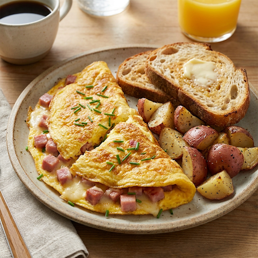 HAM & CHEESE-OMELETTE