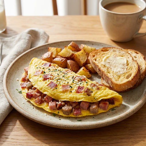 THE THREE PIGGY-OMELETTE