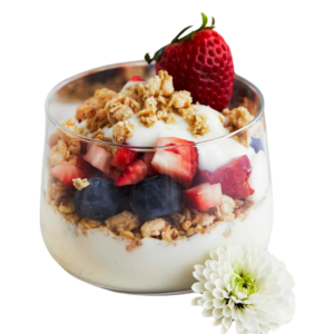 Yogurt, Fruit & Granola Parfaits