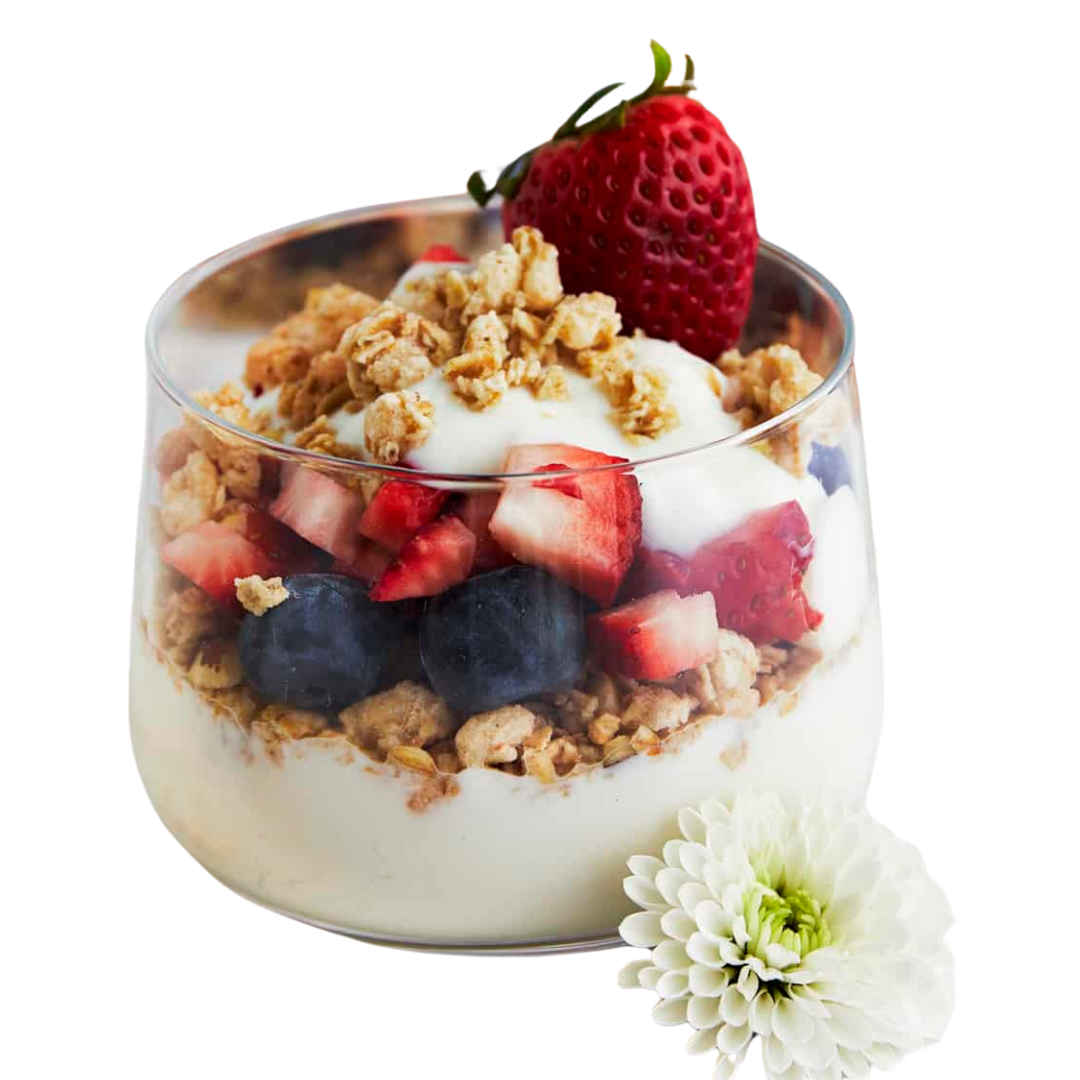 Yogurt, Fruit & Granola Parfaits