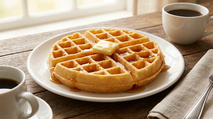 plain waffles
