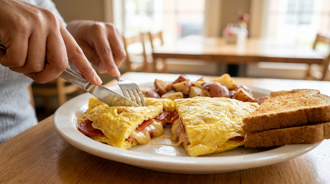 Pepperoni Omelette